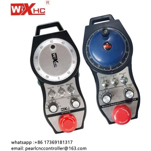 Wireless Handheld MPG pendent Manual Pulse Generator for Fanuc Mitsubishi Fagor NUM Syntec CNC system