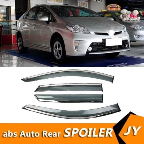 For Toyota Prius 2012 Prius Window Visor Vent Shades Sun Rain Deflector Guard For s Auto Accessories 4PCS/SET