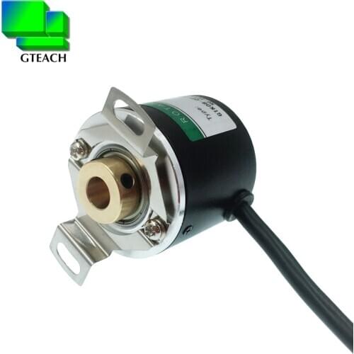 Incremental Hollow Shaft Encoder ZKP3808 AB Phase 100 200 300 360 400 600 Pulse