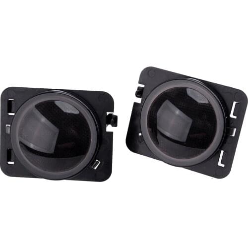 IP65 2Pcs Car Smoked LED Side Marker Light Lamp Fit for Jeep Wrangler JK 2007 2008 2009 2010 2011 2012 2013 2014 2015