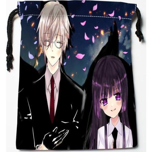 Best Inu x Boku SS Drawstring Bags Custom Storage Printed Receive Bag Compression Type Bags Size 18X22cm Storage Bags