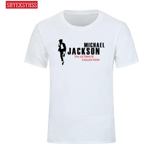Michael Jackson Ultimate Series T Shirts World Dance King Mens Shirt Top TShirt High Quality Cotton Fans T-Shirt