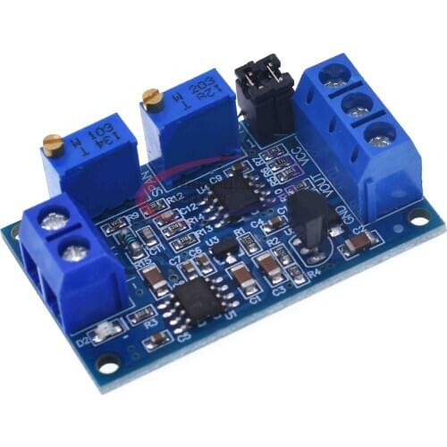 Current to voltage module 0 / 4-20mA turn 0-3.3V5V10V voltage transmitter signal conversion conditioning