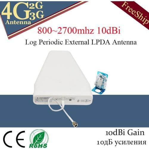 2G 3G 4G Antenna Outdoor 800-2700 Log Periodic External LPDA Antenna For Mobile Signal Repeater GSM Signal Booster 4G Amplifier