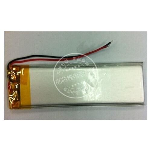 New Hot 3.7V polymer lithium battery 032580 302580 MP3 MP4 e-book GPS 550MAH Rechargeable Li-ion Cell Batteries