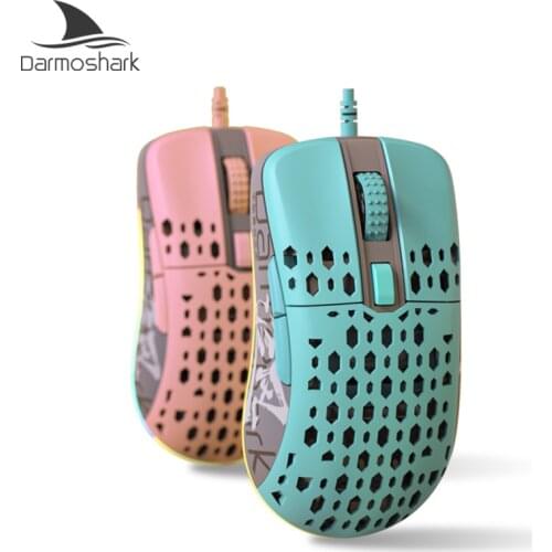 2021 Newest Motospeed M1 USB Wired Optical Gaming Mouse 8 Keys RGB 12000DPI Adjustable Scroll Track Mice Hollow Design For Gamer