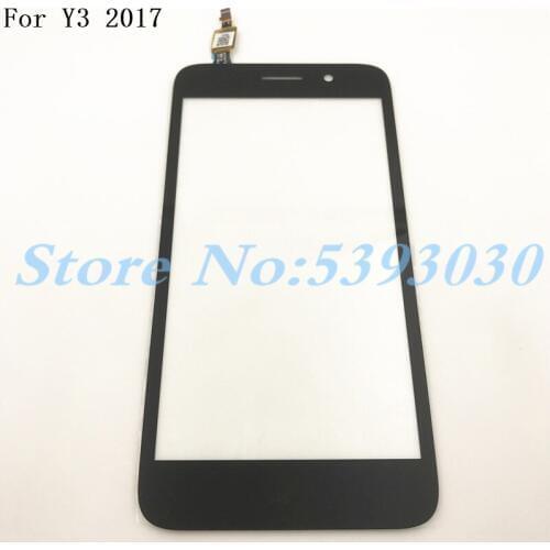 New 5.0 inches Touch Screen For Huawei Y3 2017 CRO-L22 CRO-L02 CRO-L03 CRO-L23 CRO-U00 Digitizer Touch Screen Repair parts