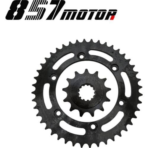 Front And Rear Chain Sprocket Gear Disc Wheel For Honda CBR250 MC22 Hornet250 JADE250 VTR250 Hornet JADE VTR 250 CBR250RR
