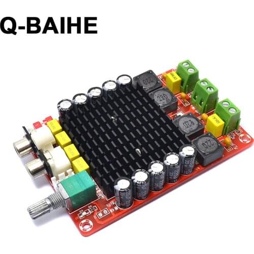 XH-M510 TDA7498 Digital Power Amplifier Board 2*100W Car Power Amplifier Board DC15-32V