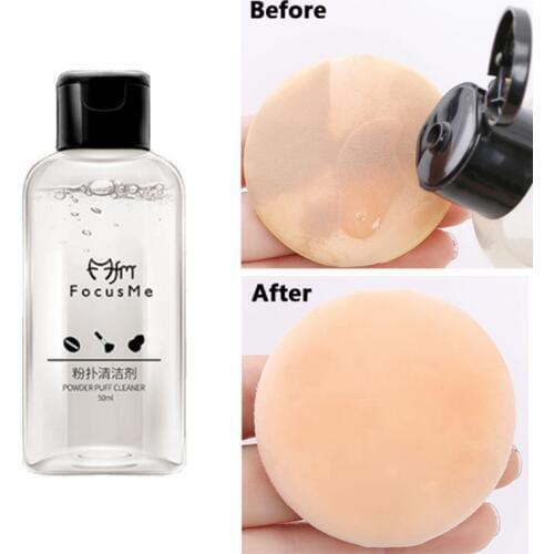 Puff Cleanser Liquid 50ml Make Up Set Makeup Powder Cosmetic Sponge Makeup Brush Cleaning Makeup Set SC30
