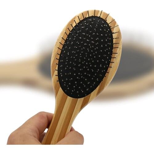 DREWTI Hairbrush comb 2-color Bamboo Massage Scalp Hairdressing Room Styling Tool For All Kinds Of Hair Air Cushion Hair Brush L