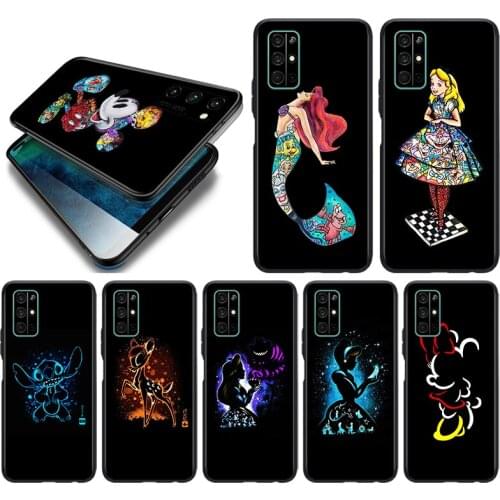 Silicone Cover Disney Princess Marvel For Honor 9 9S 9A 9C 9X 9N 9i V9 10 10i 10X X10 Lite Pro Shockproof Phone Case
