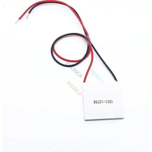 1pcs/lot TEC1-12706 12V 6A TEC Thermoelectric Cooler Peltier New of semiconductor refrigeration TEC 12706