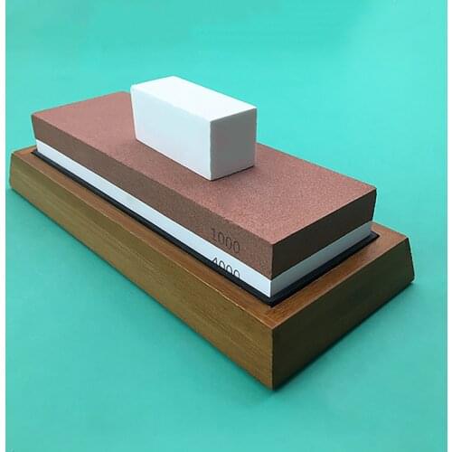 Knife sharper Correction stone sharpening stone fixed tool water stone whetstone kitchen bar smooth repair stone grinding