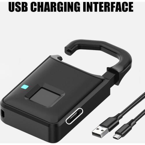 LK-X3 Intelligent Automatic Electronic Nokelock Fingerprint Identification Luggage Lock