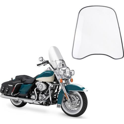 Windproof Universal Clear Front PC Windshield Windscreen For Motorcycle Motorbike Scooter Wind Deflector Protector Guard Shield