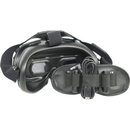 DJI FPV Goggles V2 Protective Cover Dustproof Sunshade Pad Antenna microSD Card Storage Holder for DJI FPV Combo Accessories