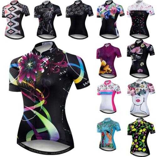 Womens Cycling Jersey Ropa Ciclismo 2021 Female MTB Clothing Maillot Racing Bicycle Clothes Cycling Clothing Bike Shirts