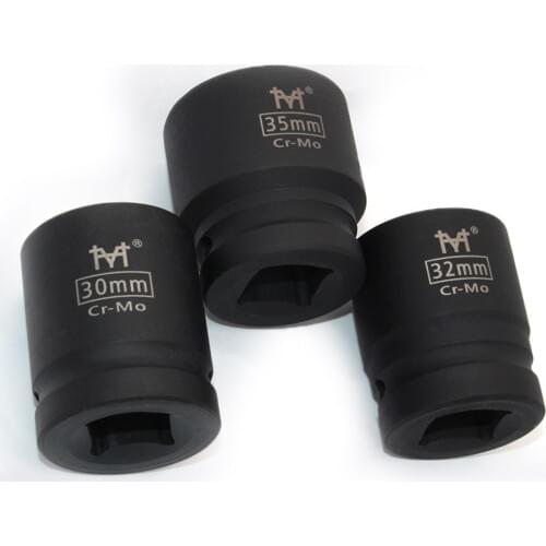 1Pcs 3/4 17mm-38mm Inch Wind Cannon Sleeve Six Angle Sleeve Head Pneumatic Sleeve Head Heavy Pneumatic Lengthening Socket Wrench