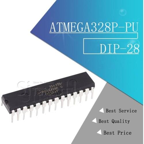 1PCS ATMEGA328P-PU DIP28 ATMEGA328-PU DIP ATMEGA328P U DIP-28 328P-PU new and original IC