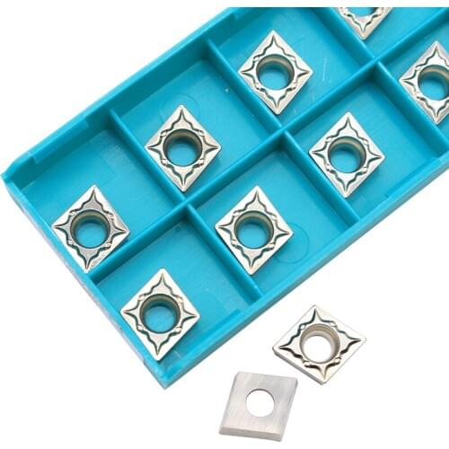 10PCS CCMT09T304 FG CT3000 Internal Turning Tools Cermet Grade Carbide insert Lathe cutter Tool Tokarnyy turning insert