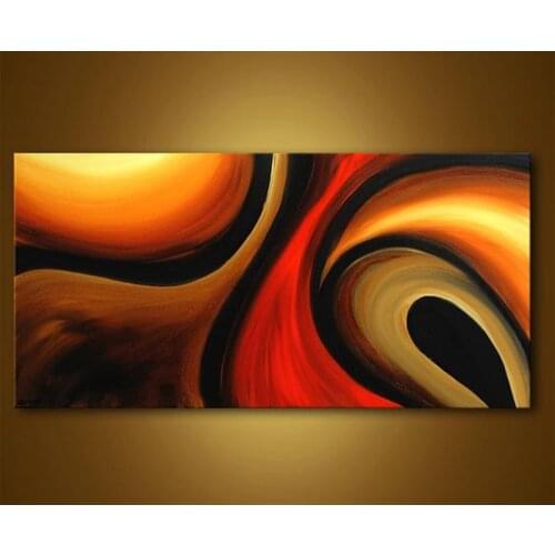 100% handpainted Oil Painting sailboat Abstract Oil Paintings Palette knife Thick Wieco Art Ready to Hang Canvas Home Decoration