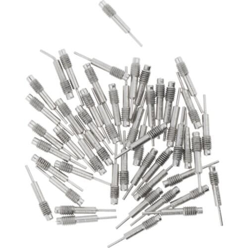 50 X Stainless Steel Watch Strap Spring Bar Pin For Watch Strap Link Remover