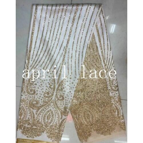 Ap004 champagne gold sparkle glued glitter net mesh breathable lace fabric for fashion designer/ wedding dress/party/lady dress