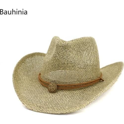 Bauhinia summer western cowboy outdoor beach hat sun hat outdoors travel sun visors