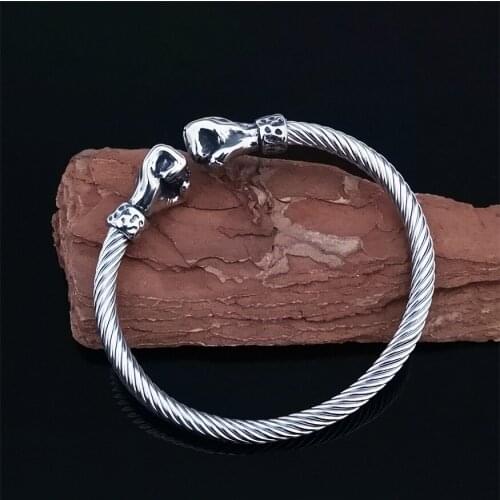 Stainless Steel Fist Bracelet Jewelry Personality Fashion Accessories Punk Bracelet Mens Wristband Cuff Bracelet Female Bracele