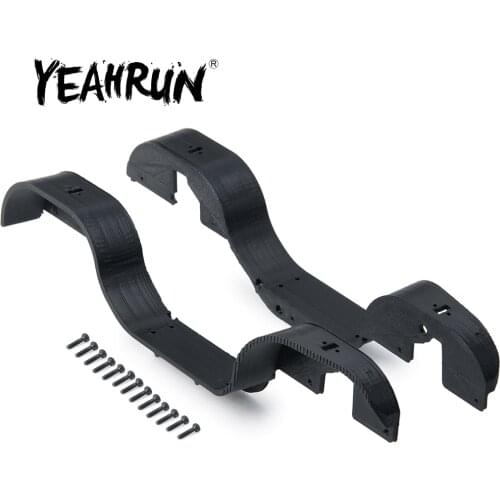 YEAHRUN Front Rear Wheel Cover Guard Fender Mudguard Liner for Axial SCX24 AXI00002 1/24 RC Car Truck Spare Parts Accessories