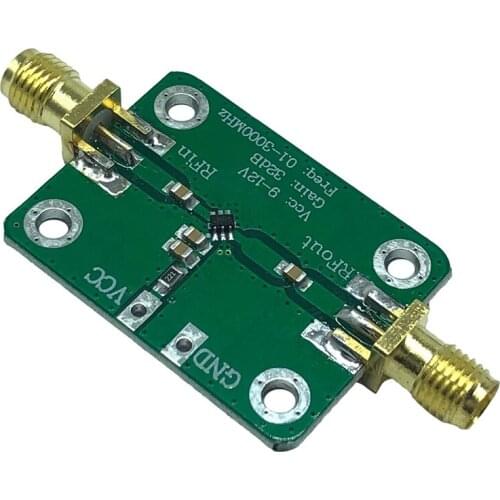 Hot TTKK RF Wideband Amplifier Low Noise Amplifier LNA (0.1-3000Mhz Gain 32DB) RF Signal Amplifier