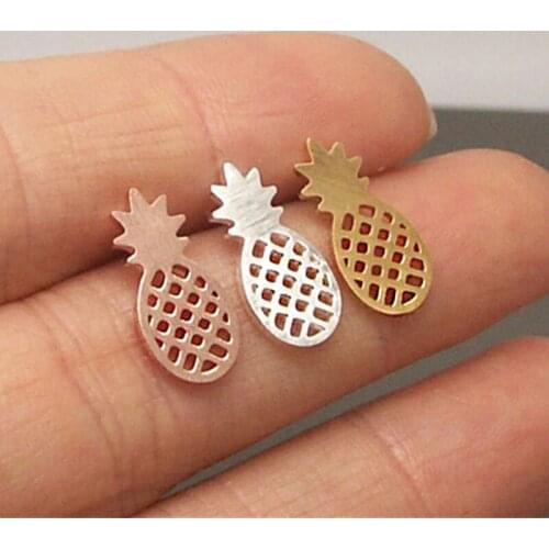 Cute Pineapple Fruit Earring For Women Fashion Jewelry Friend Birthday Gift For Men Women Decorations Brinco