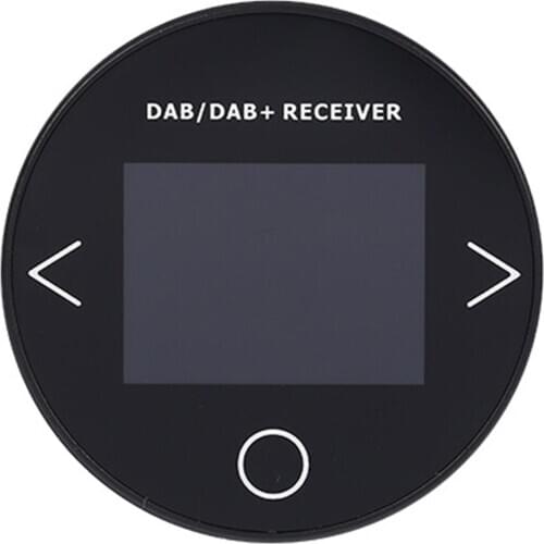 NEW Portable Digital DAB Radio FM Transmitter Music Receiver Wireless Steering Wheel Remote Control Car DAB DAB + Radio Adapter