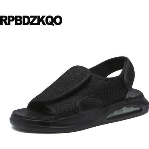 Water nice black mesh beach designer casual native waterproof outdoor platform mens sandals 2019 summer shoes famous brand flat