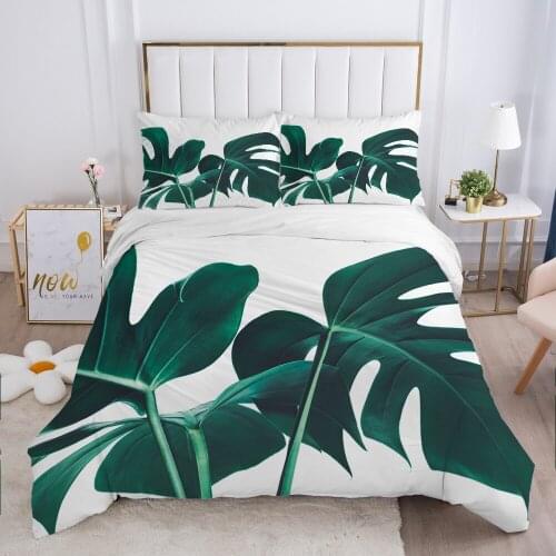 Luxury Duvet cover set Europe Queen King Size 3D Bedding set Print Bed linen Comfortable Quilt cover Bed Set Nordic Dark color