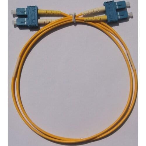 SC-SC SM OS2 Duplex 3.0mm OFNR Fiber Optic Patchcord Optical Pigtails Cable Jumpers