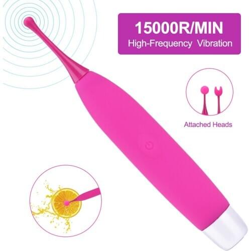 G-spot Clitoris Vibrator USB Charge Powerful Clitoral Vaginal Nipple Stimulator for Quick Orgasm Sex Toys for Women Masturbation
