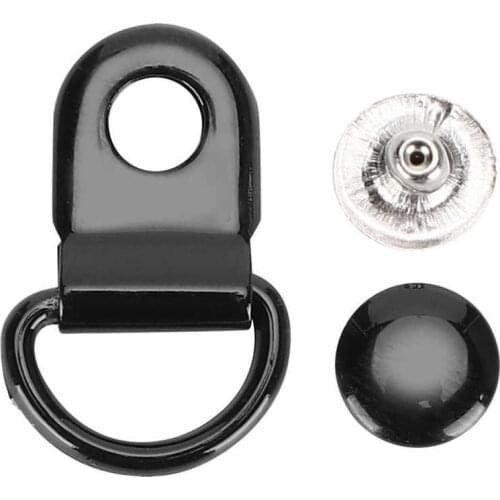 100 sets shoelace hooks bright lace hooks fastening clips fittings buckles with rivets for Boot Repair Camp Hike Climb 9x14mm