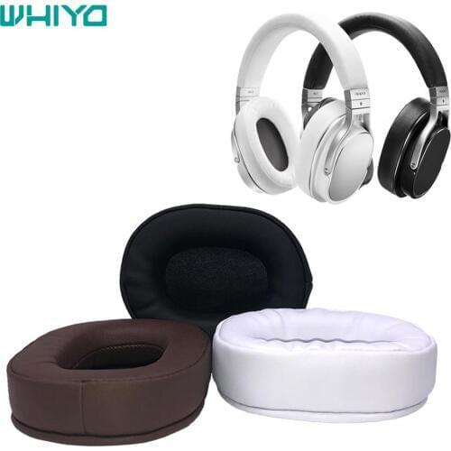 Whiyo 1 pair of Sleeve Earpads Pillow Replacement Ear Pads Muff Cover Cups for Oppo PM-3 Headphones