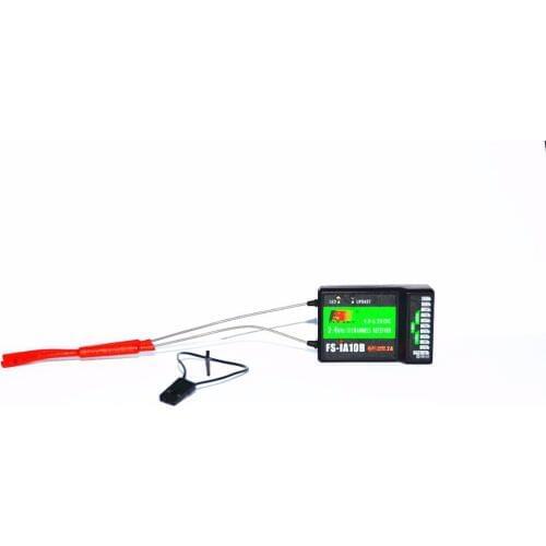 1pcs Original Flysky FS-IA10B FS IA10B 10ch Receiver for Transmitter FS-I10 FS-I6S FPV RC Helicopter Plane Quadcopter drone