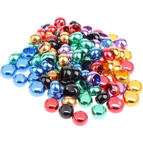 10 Pcs Aluminum Pigeon Foot Ring 8mm 10mm Bird Ring Identification Race Pigeons Color Ring Bird Tools