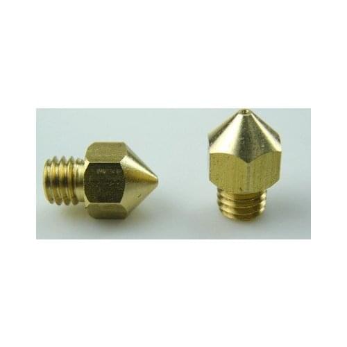 Free shipping!hot sale!accessories supplies KOSSEL nozzle 1.75mm nozzle extruder nozzle brass nozzle 0.4m