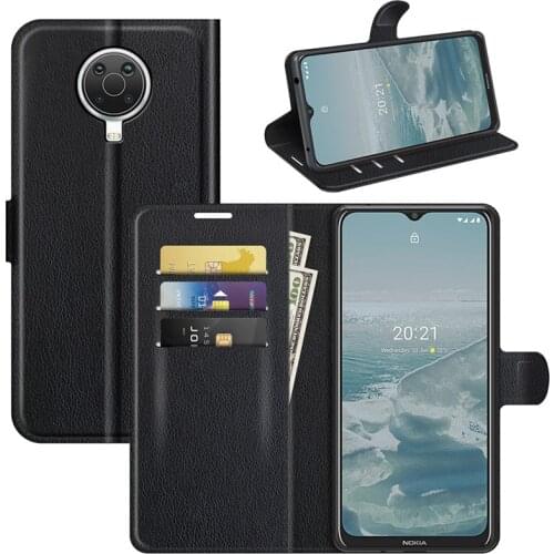 For Nokia G20 Case Wallet Leather Flip Leather Phone Case For Nokia G20 High Quality Stand Cover For Nokia G20