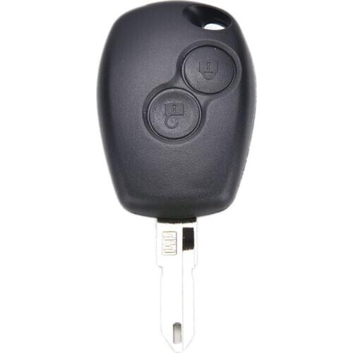 New 2 Buttons Remote Key Case Shell For RENAULT Clio DACIA Logan Sandero