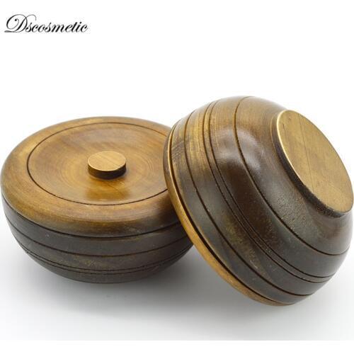 Ds Wooden Shaving Bowl Shave Soap Cup man wood shaving Mug barber tool
