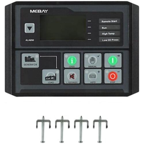 Original Mebay DC40D Diesel Generator Controller Gasoline Gas Genset Start Stop Parameters Monitoring DC40D MK3