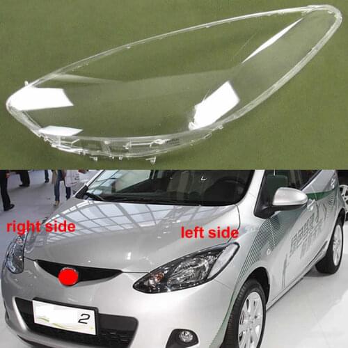 Headlight Shell Lamp Shade Transparent Cover Headlight Glass Headlamp Cover For Mazda 2 M2 2008 2009 2010 2011 2012