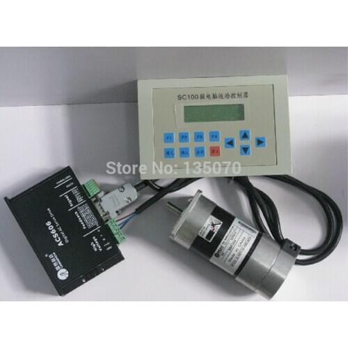 Leadshine BLM57130-1000+ACS606 130W Brushless Servo Motor kit NEMA 23 Frame Size; 3,000 RPM Rated Speed; 36 VDC Rated Voltage