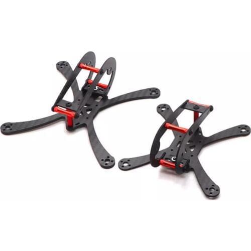 New pattern HSKRC Mini X118 118mm/ X150 150mm Carbon Fiber W/ 3mm Arm FPV Racing Frame Kit for RC Drone - 3 Inch